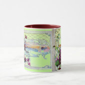 Mug Paysage D'Hiver ROMANTICA Avec Pansies (Centre)