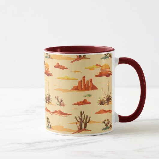 Mug Paysage du désert Arizona Motif (Droite)