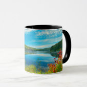 Mug Paysage du lac Costello (Devant droit)
