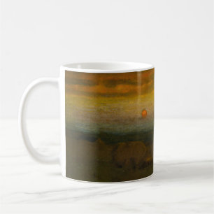 Mug Paysage du soir par George Inness (1889)