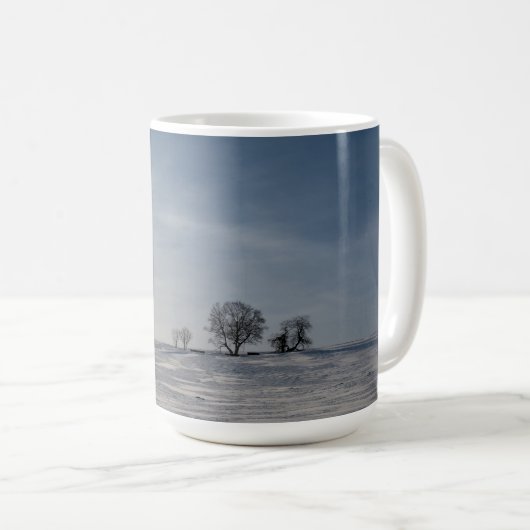 Mug Paysage enneigé   (Devant droit)