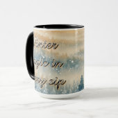 Mug Paysage enneigé de rêves gelés (Devant gauche)