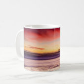 Mug Paysage et jetée au coucher du soleil, CA (Devant gauche)