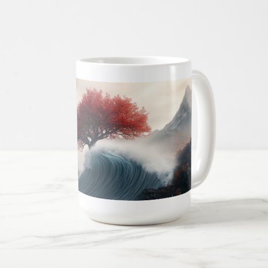 Mug paysage éthéré (Devant droit)
