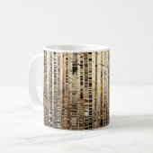 Mug Paysage forestier Art Décor Peinture Mosaïque (Devant gauche)