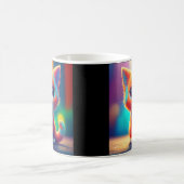 Mug Paysage forestier avec forêt arbres d'automne (Centre)