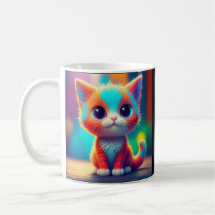 Mug Paysage forestier avec forêt arbres d'automne