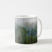 Mug Paysage forestier de pins bruyants (Devant droit)