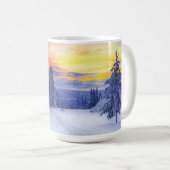 Mug Paysage hivernal (Devant droit)
