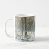 Mug Paysage hivernal avec orignal (Gauche)