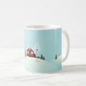 Mug Paysage hivernal de Noël (Devant droit)