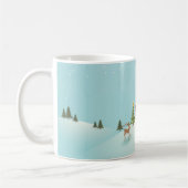 Mug Paysage hivernal de Noël (Gauche)