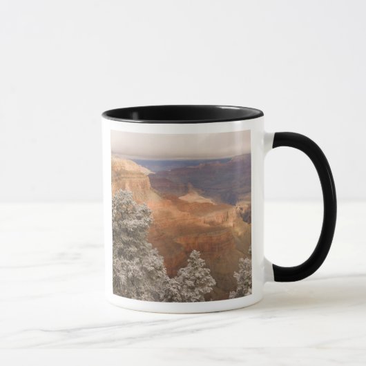 Mug Paysage hivernal enneigé le long du sud (Droite)