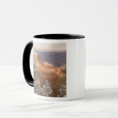 Mug Paysage hivernal enneigé le long du sud (Devant gauche)
