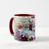 Mug Paysage hivernal ROMANTICA avec vues (Devant gauche)