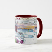 Mug Paysage hivernal ROMANTICA avec vues (Devant droit)