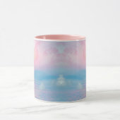 Mug Paysage magique au coucher du soleil rose (Centre)