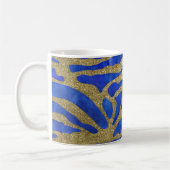 Mug Paysage marin abstrait Vagues fracturées 04 (Gauche)