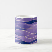 Mug Paysage marin abstrait Vagues fracturées 26 (Centre)