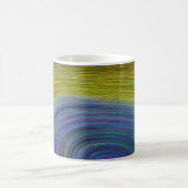 Mug Paysage marin abstrait Vagues fracturées 34 (Centre)