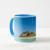 Mug Paysage marin de Blue Lagoon, Fidji (Devant gauche)