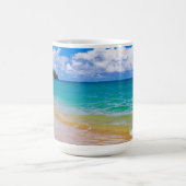 Mug Paysage marin le long de la baie de Hanalei (Centre)