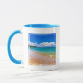 Mug Paysage marin le long de la baie de Hanalei (Gauche)