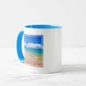 Mug Paysage marin le long de la baie de Hanalei (Devant gauche)