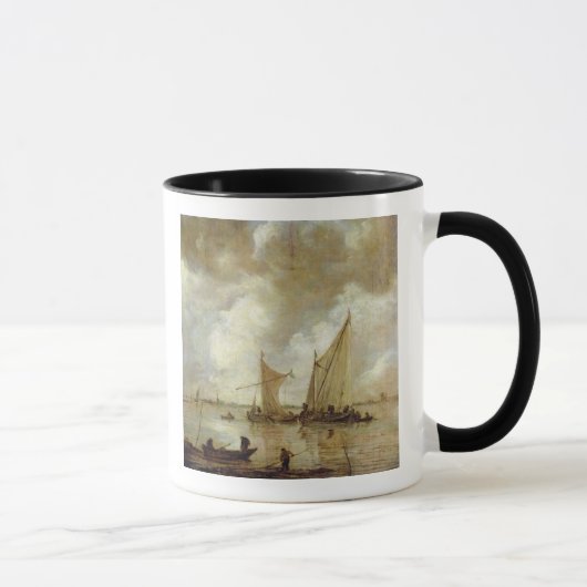 Mug Paysage marin orageux, 1655 (Droite)