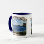 Mug Paysage marin (personnalisable) (Devant gauche)