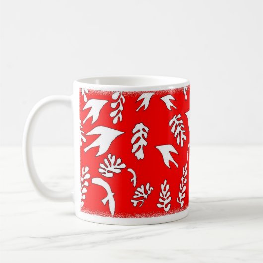 MUG PAYSAGE MARIN ROUGE (Gauche)