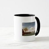 Mug Paysage néerlandais avec des patineurs (Devant droit)