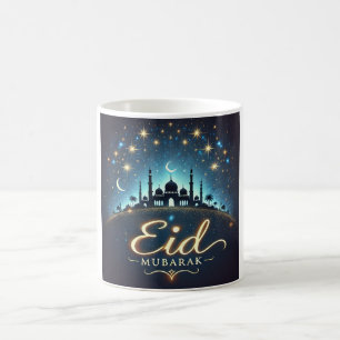 Mug Paysage nocturne enchantant de l'Aïd Moubarak