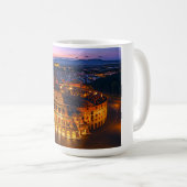 Mug Paysage nocturne lumineux du Colisée romain (Devant droit)