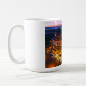 Mug Paysage nocturne lumineux du Colisée romain (Gauche)