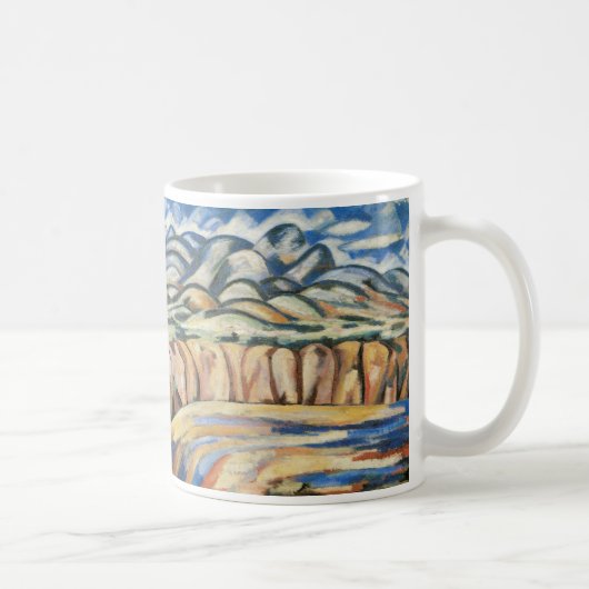 Mug Paysage, Nouveau-Mexique par Marsden Hartley, Beau (Droite)