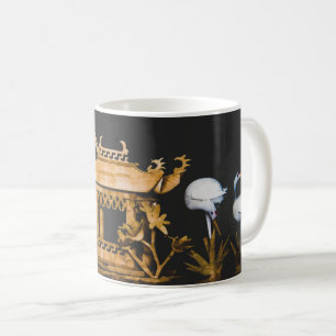 Mug Paysage paisible de la pagode chinoise et des grue