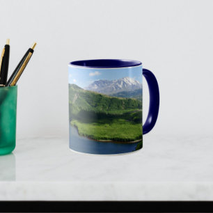 Mug Paysage panoramique du lac Coldwater du mont St He