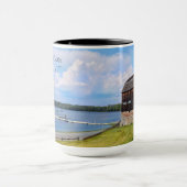 Mug Paysage pittoresque et eau. Wethersfield Cove, CT (Centre)
