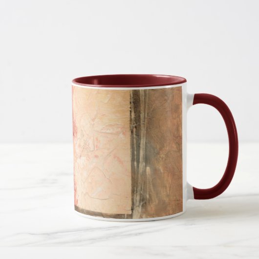 Mug Paysage rouge Abstrait (Droite)