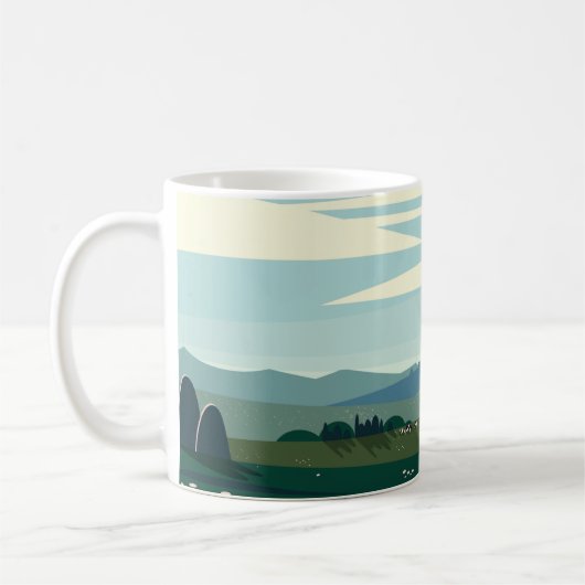 Mug Paysage saisonnier (Gauche)