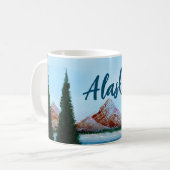 Mug Paysage sauvage de l'Alaska (Devant gauche)