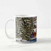 Mug Paysage, ski, neige, hiver, actif, air, froid, (Gauche)