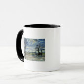 Mug Paysage suburbain au printemps (Devant gauche)