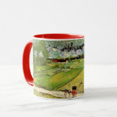 Mug Paysage, transport et train par Vincent van Gogh (Devant gauche)