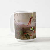 Mug Paysage tropical avec dix colibris (Devant gauche)