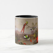 Mug Paysage tropical avec dix colibris (Centre)