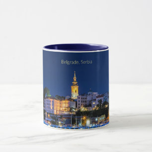 Mug paysage urbain de Belgrade, Serbie