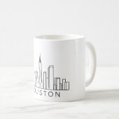 Mug Paysage urbain de Houston (Devant droit)