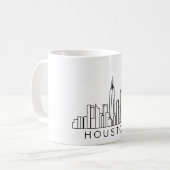 Mug Paysage urbain de Houston (Devant gauche)